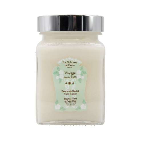 LA SULTANE DE SABA Shea Butter Aloe Vera and Tiare Flowers, 300 ml